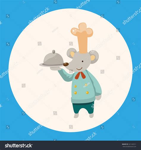 mouse cooking   royalty  licensable stock illustrations
