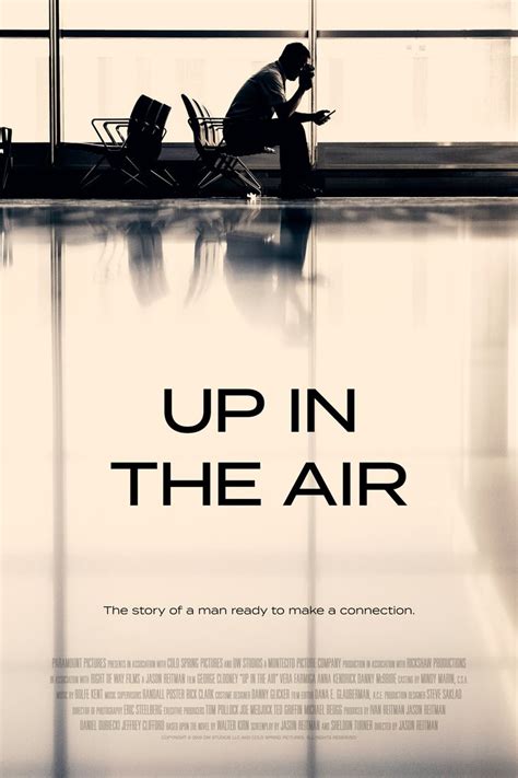 Poster For Up In The Air By Scott Saslow Upintheair Jasonreitman