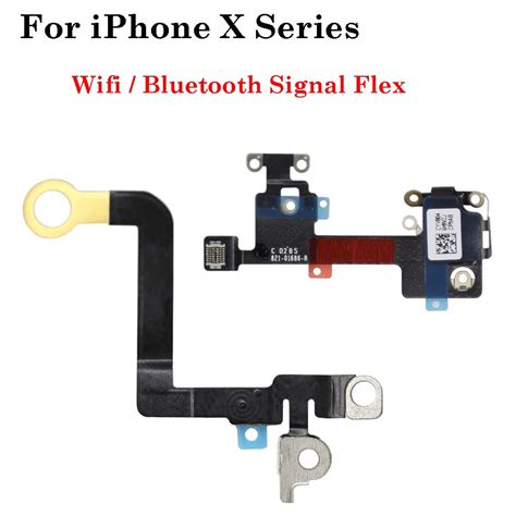 1 Pces Para O Iphone X Xr Xs Max Bluetooth Nfc Wifi Antena Sinal Rede De Trabalho Conector Cabo