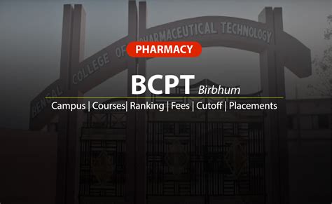 BENGAL COLLEGE OF PHARMACEUTICAL TECHNOLOGY DUBRAJPUR BIRBHUM