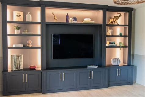 Pin By Ch Rjr On Tv Lounge Living Room Wall Units Living Room Built In Units Feature Wall