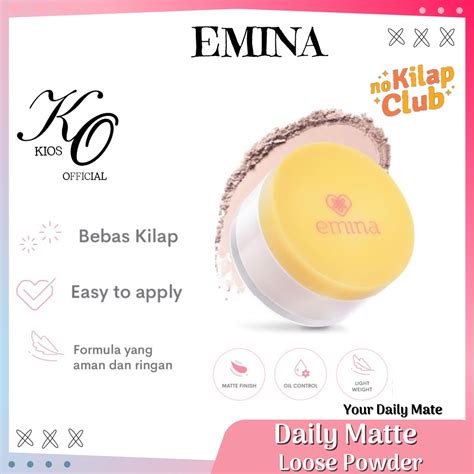 Jual Emina Daily Matte Loose Powder 20g Bedak Tabur Shopee Indonesia