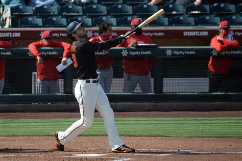 Sf Giants Of Austin Slater Leaves First Game With Injury