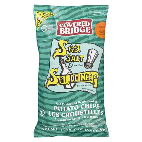 Covered Bridge - Potato Chips - Sea Salt & Vinegar Stong's Market