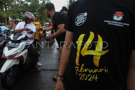 Sosialisasi Pemilu 2024 ANTARA Foto