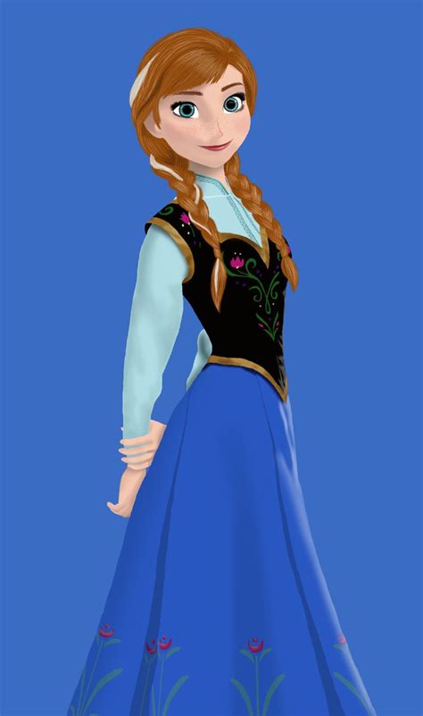 Anna By Lazytoontown On Deviantart Anna Frozen Art Frozen Sisters