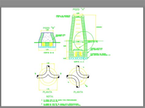 Drenaje En Autocad Descargar Cad 87 17 Kb Bibliocad