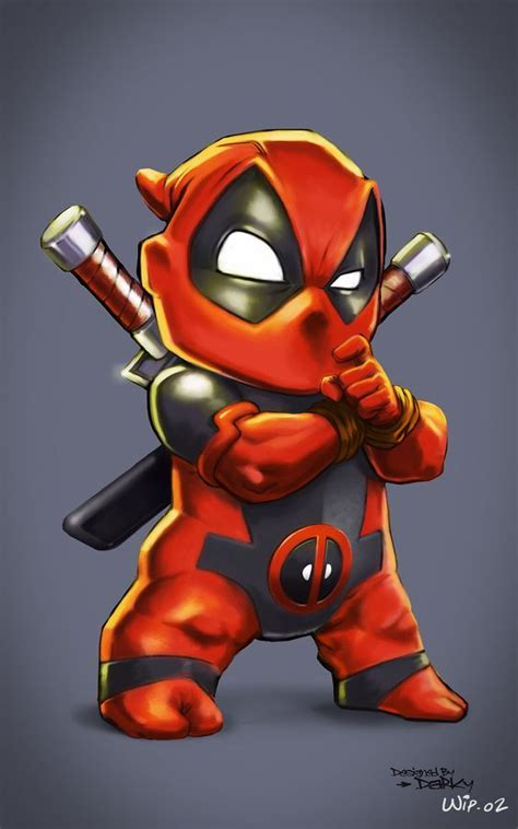 Deadpool Fan Art Deadpool Kid By Darkey The 5 StÅr Åward