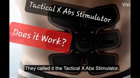 Tactical X Abs Stimulator New Wonder Work Out Or It S Fake Science