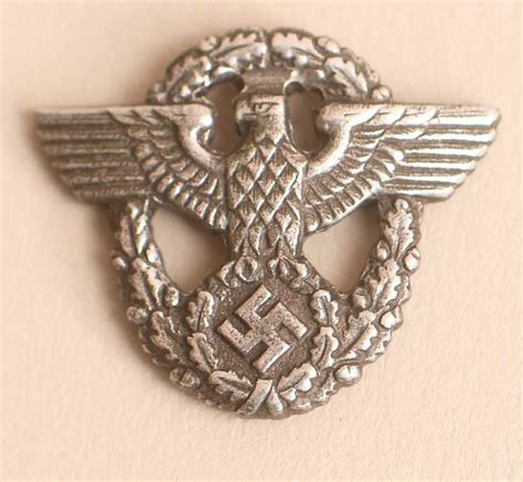 Regimentals GERMAN WWII POLICE BAYONET GRIP INSIGNIA