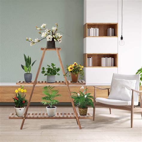 Arlmont Co Ilette Free Form Multi Tiered Plant Stand Wayfair