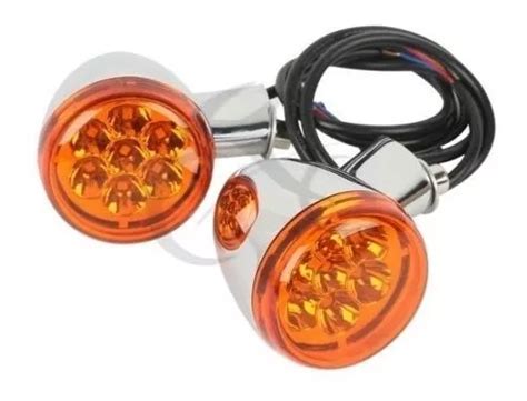 Mini Direccionales Led Sportster Harley Traseras Accesorios Para