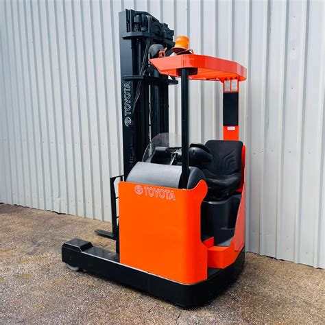 Toyota Fbre Used Reach Forklift Truck