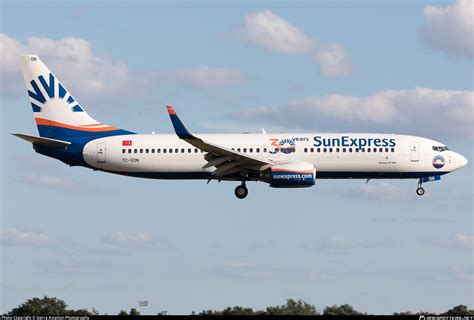 Tc Son Sunexpress Boeing J Wl Photo By Sierra Aviation