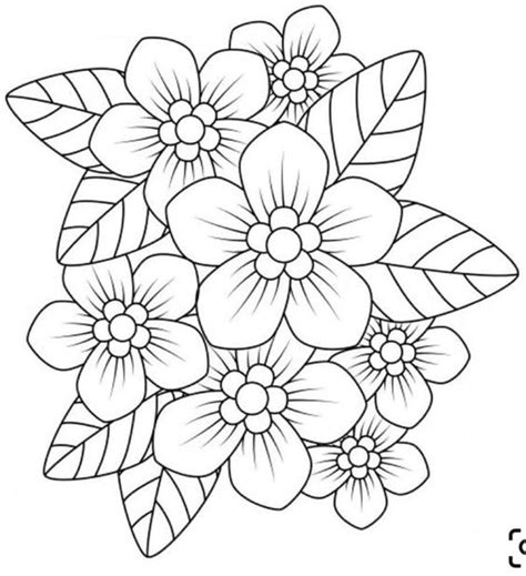 Pin By Elizabeth Edwards On Art Ideas In Flower Pattern Drawing