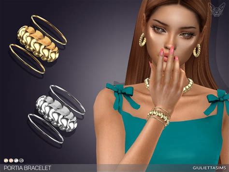 Feyona S Portia Bracelet Set In Sims Bracelet Set Sims