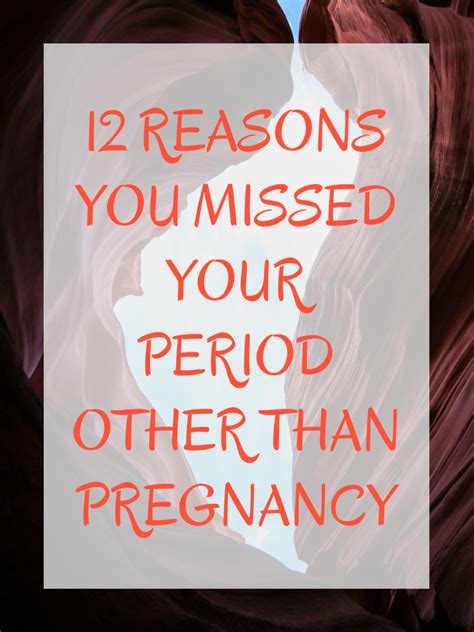 Pregnancy Isn T The Only Cause Of Absent Periods Healthproadvice