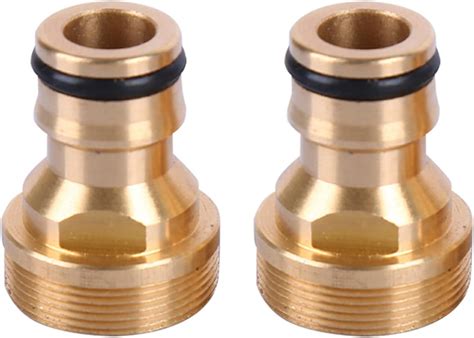 Smartmaster Kitchen Taps Hose Connector Brass 2 Pcs Garden Hose