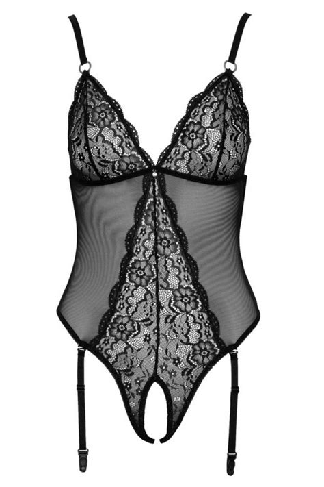 Body Transparent Ouvert L Entrejambe Cottelli Lingerie