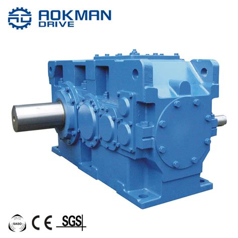 H Series Parallel Shaft Reducer With Cooling System Gearbox Units And