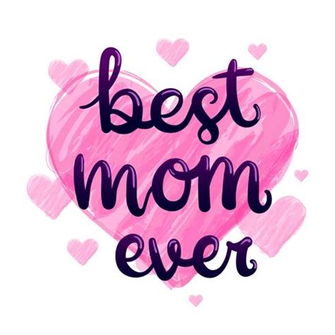 Best Mom Ever Typography 492127 Vector Art at Vecteezy