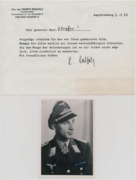 Lot Luftwaffe Knights Cross Recipients 5