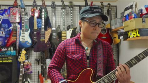 Tulip「ブルー・スカイ」を安部さんと同じ1966年製gibson Es 335でギターカヴァー Youtube