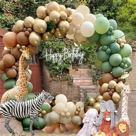 Domestiquer Mouvement Le Rasoir Deco Anniversaire Jungle Safari Canard