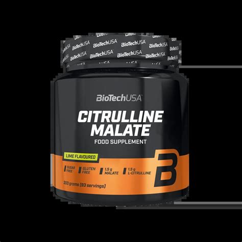 BioTech Citrulline Malate 300 G Dafit Cz