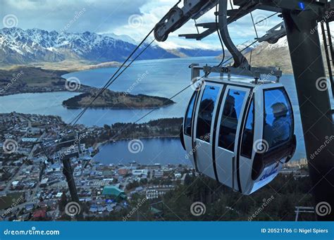 Skyline Gondola, Queenstown, New Zealand Editorial Image | CartoonDealer.com #20521766