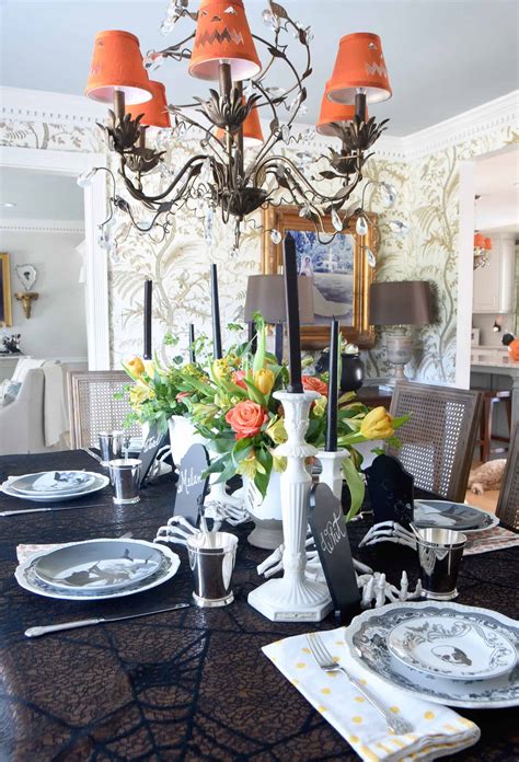 Haunted Halloween Home Tour Dining Room Dixie Delights