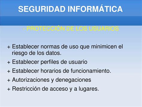 PPT SEGURIDAD INFORMÁTICA PowerPoint Presentation free download ID