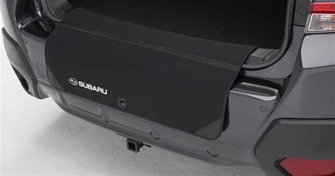 2024 Subaru Outback Rear Bumper Protector Mat When Not In Use Folds