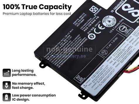 Lenovo Thinkpad T S Replacement Battery Uaebattery