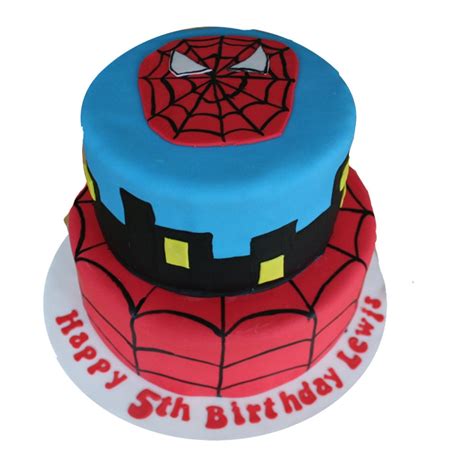 Buy Send Spider Man Fondant Cake Online Winni Winni