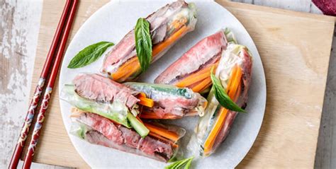 Beef Rice Paper Rolls Recipe Woolworths