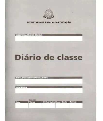 Kit 105 Diario De Classe Oficial Mod 77 Sp 8 Fls Escorrega O Preço