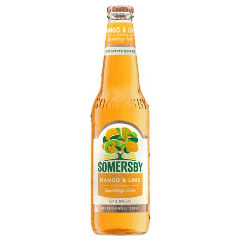 SOMERSBY MANGO LIME CIDER 24 X 33 CL V P Brasserie Corman Drink Services