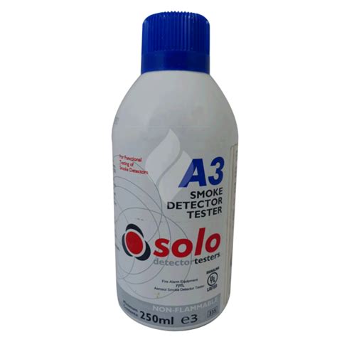 Solo Test Smoke Aerosol Can 250ml Fire Systems Products Wholesale