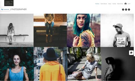 20+ Best Wix Portfolio Templates (Photography, Graphic Design, Art, UX ...