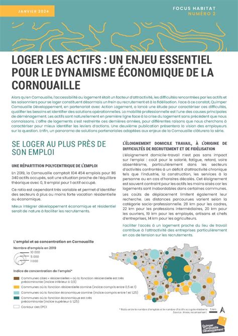 Focus Habitat Loger Les Actifs Un Enjeu Essentiel Pour Le Dynamisme