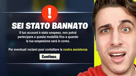 Sono stato BANNATO dalle RANKED di Fortnite Cosa è Successo Fortnite