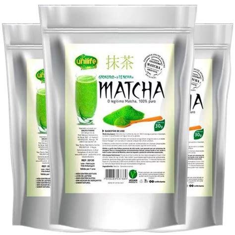 Match Ch Verde O Leg Timo Matcha Puro Sach Unit Rio De G