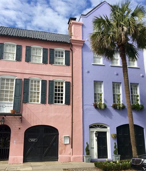 The Latest — Charleston Charm Charleston Architecture Rainbow Row