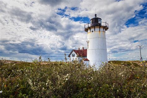 Race Point Lighthouse In Cape Cod Stock Image Image Of Massachusetts