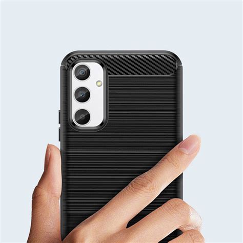 Case Samsung Galaxy A34 5g Nexeri Carbon Armored Black Black Cases And Covers Types Of Cases