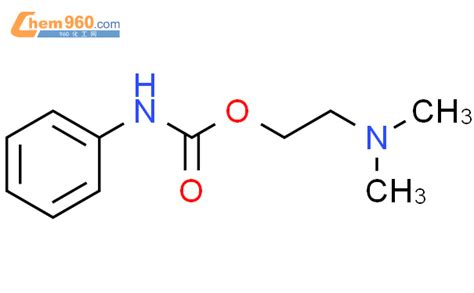 3738 98 5 Carbamic acid phenyl 2 dimethylamino ethyl ester化学式结构式