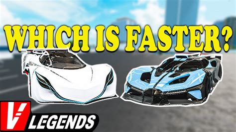 Bugatti Bolide Vs Midoka In Vehicle Legends Roblox Youtube