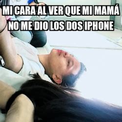 Meme Personalizado Mi cara al ver que mi mamá no me dio los dos