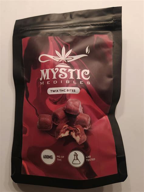 Mystic Medibles Twix Thc Bites 600mg Thc Bc Bud Supply